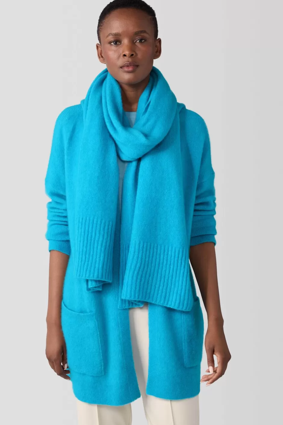 Cashmere Silk Bliss Scarf-EILEEN FISHER Sale