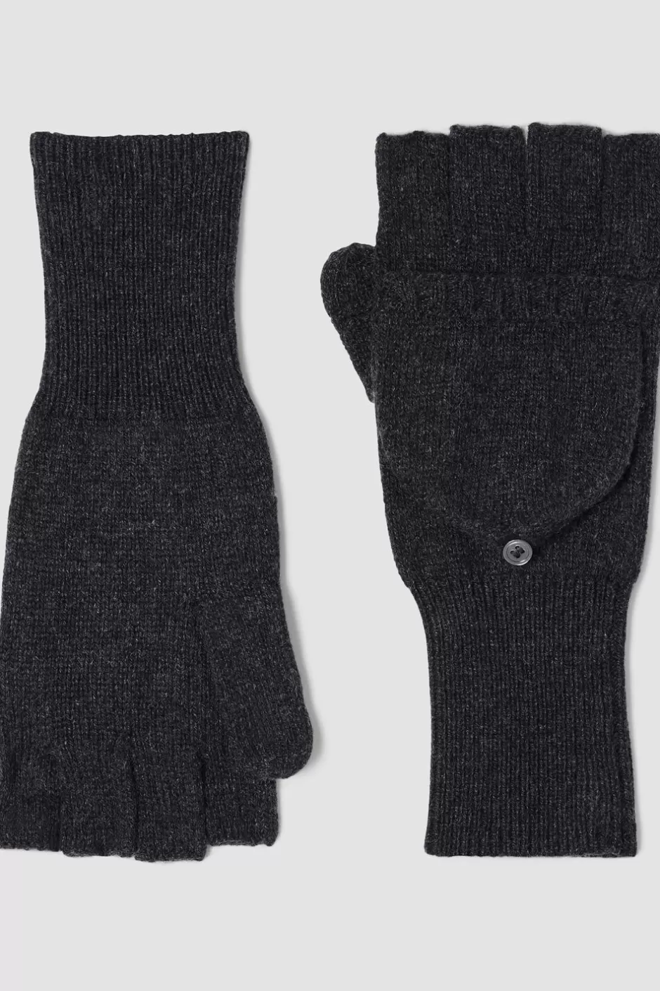 Cotton And Recycled Cashmere Gloves-EILEEN FISHER Discount