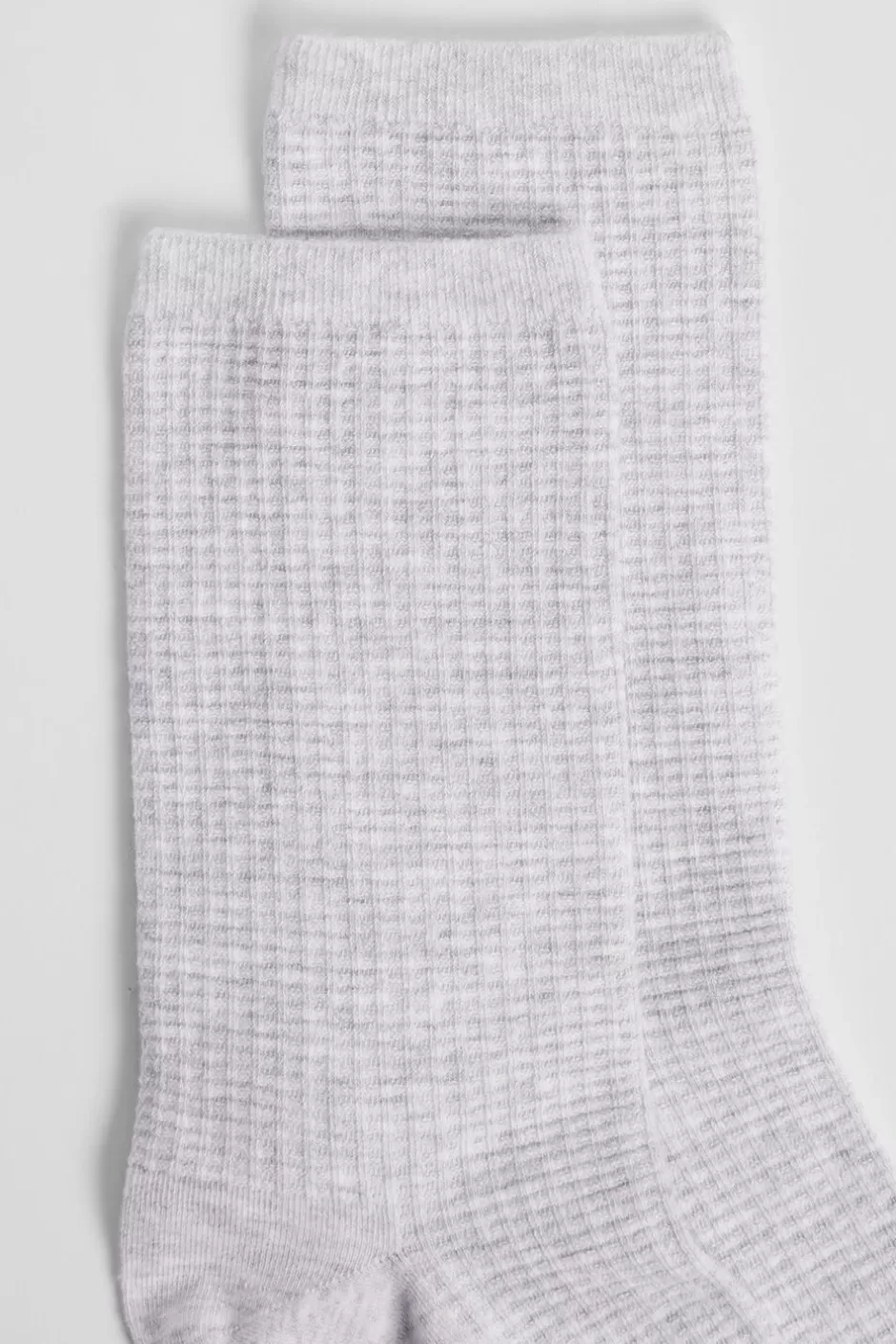 Cotton Waffle Crew Sock-EILEEN FISHER Clearance