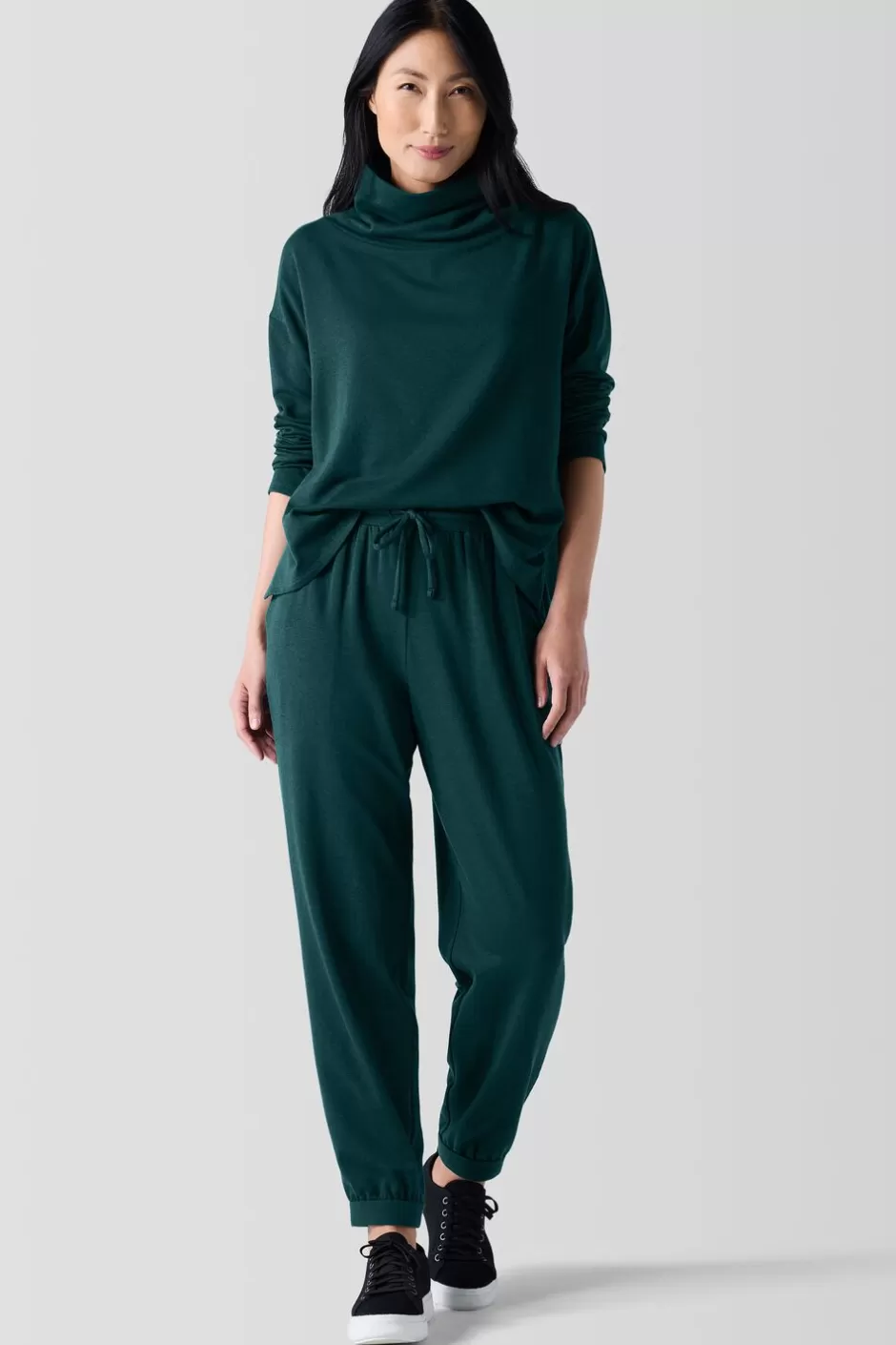 Cozy Brushed Terry Hug Jogger Pant-EILEEN FISHER Cheap