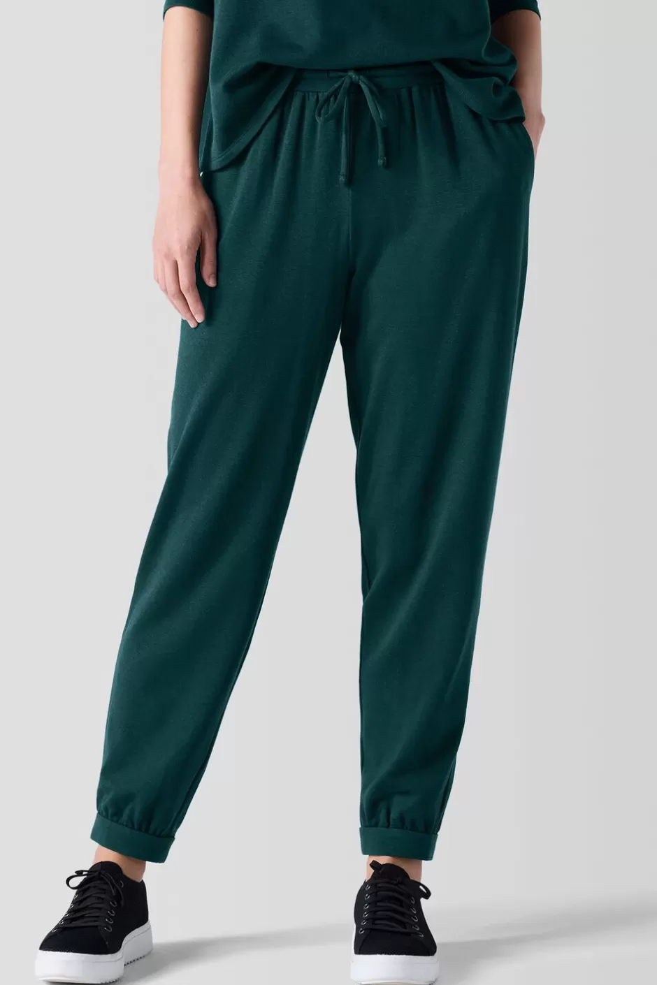 Cozy Brushed Terry Hug Jogger Pant-EILEEN FISHER Cheap