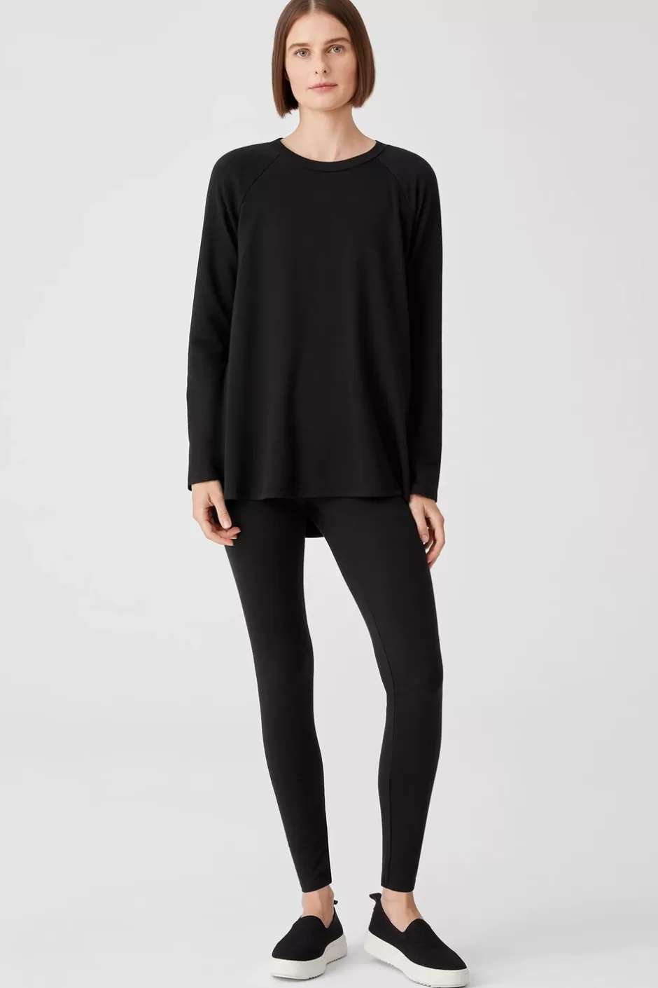 Cozy Brushed Terry Hug Leggings-EILEEN FISHER Cheap