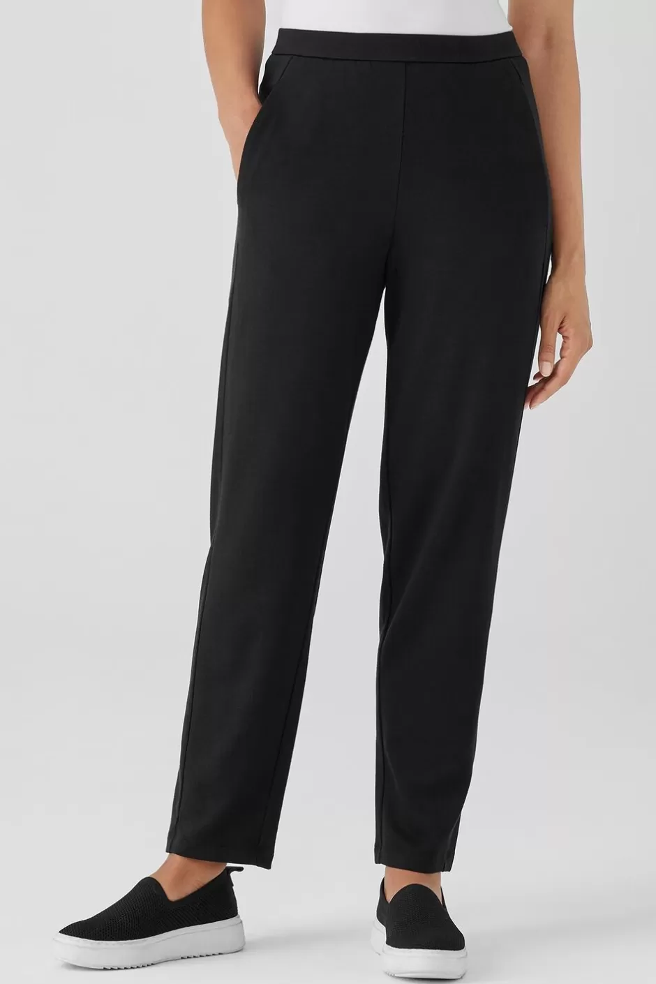 Cozy Brushed Terry Hug Slouchy Pant-EILEEN FISHER Cheap