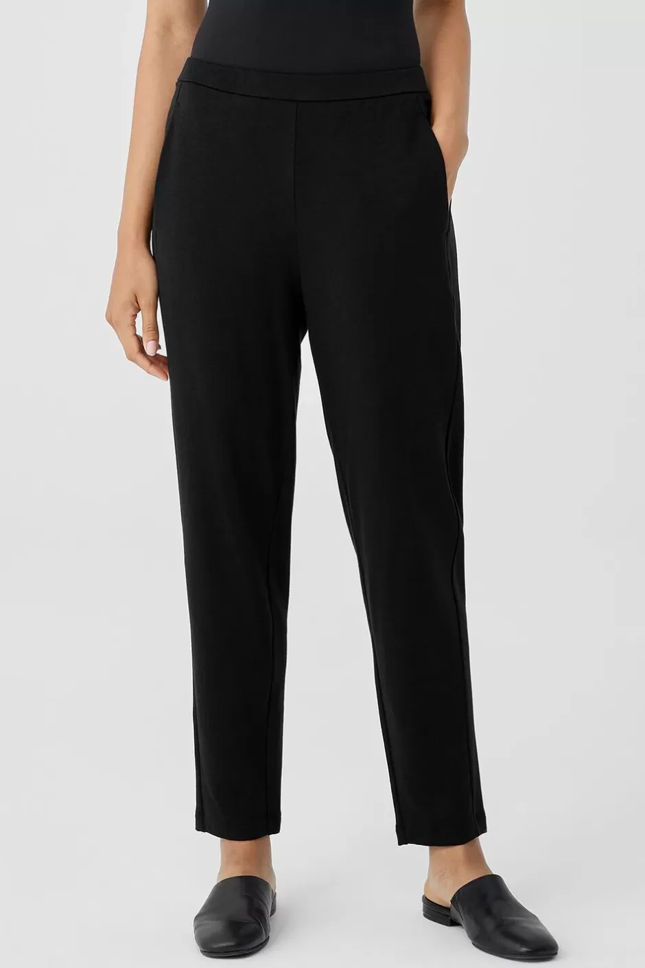 Cozy Brushed Terry Hug Slouchy Pant-EILEEN FISHER Shop