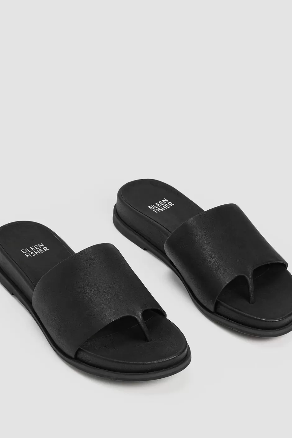 Duet Tumbled Leather Sandal-EILEEN FISHER Flash Sale