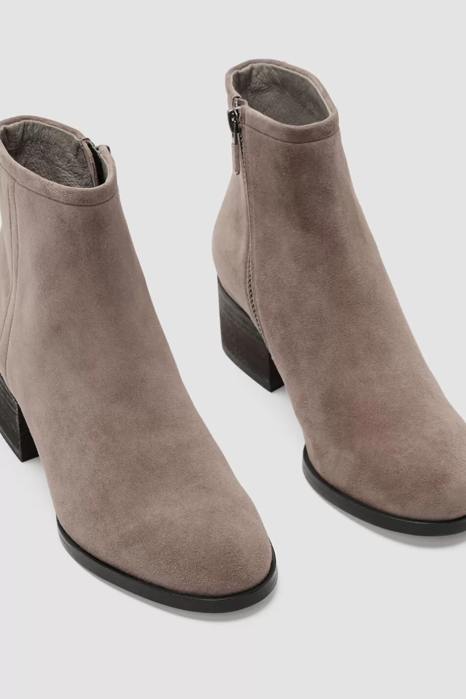 Fiona Suede Bootie-EILEEN FISHER Hot