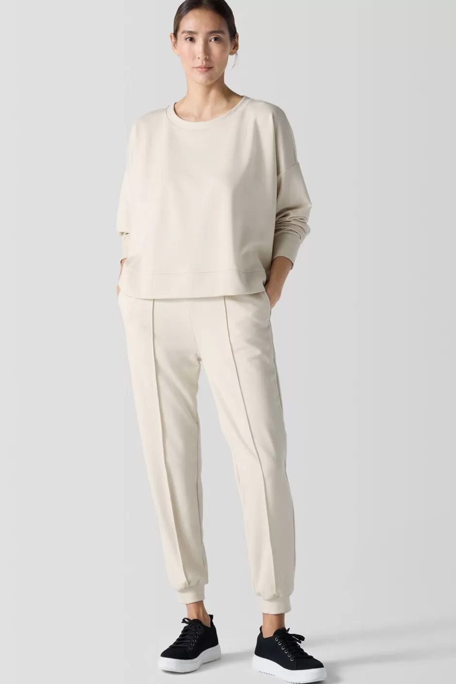 Lightweight Ponte Jogger Pant-EILEEN FISHER New