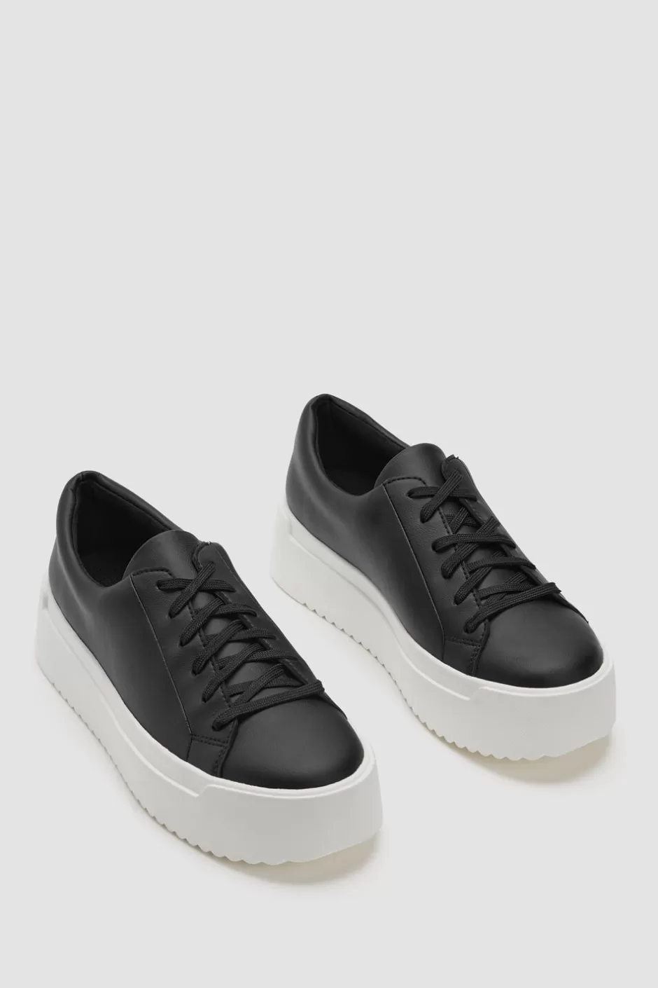 Monde Leather Platform Sneaker-EILEEN FISHER Cheap