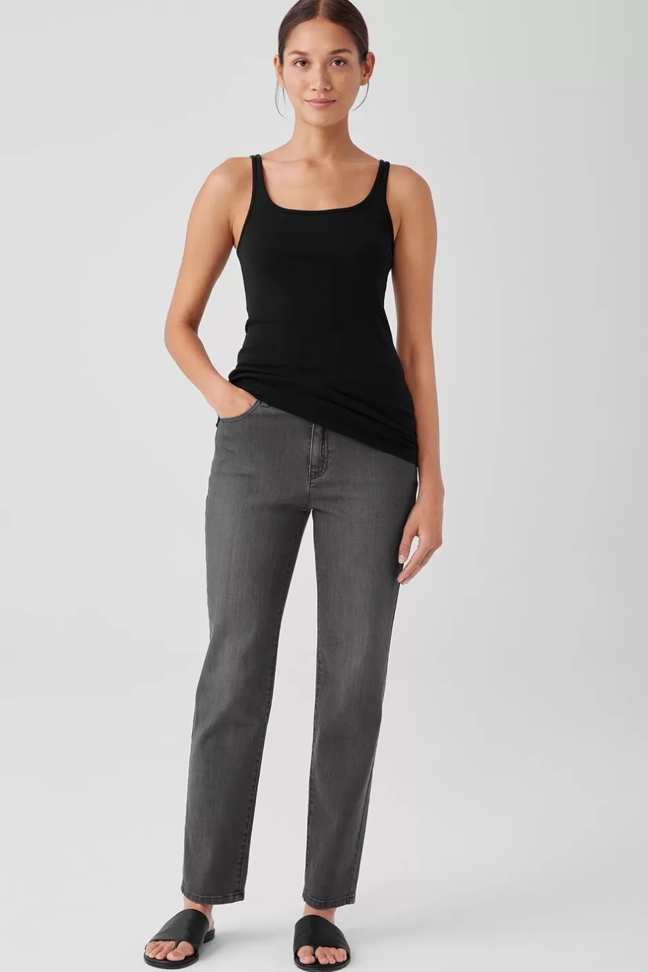 Organic Cotton Baby Rib Tank-EILEEN FISHER Store