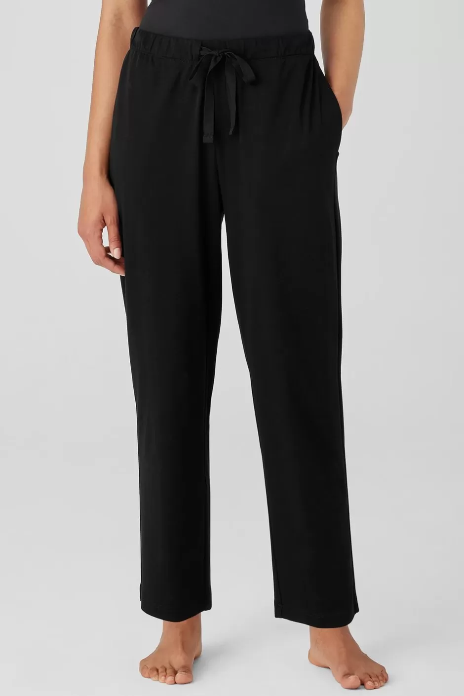 Organic Cotton Interlock Slouchy Sleep Pant-EILEEN FISHER Cheap