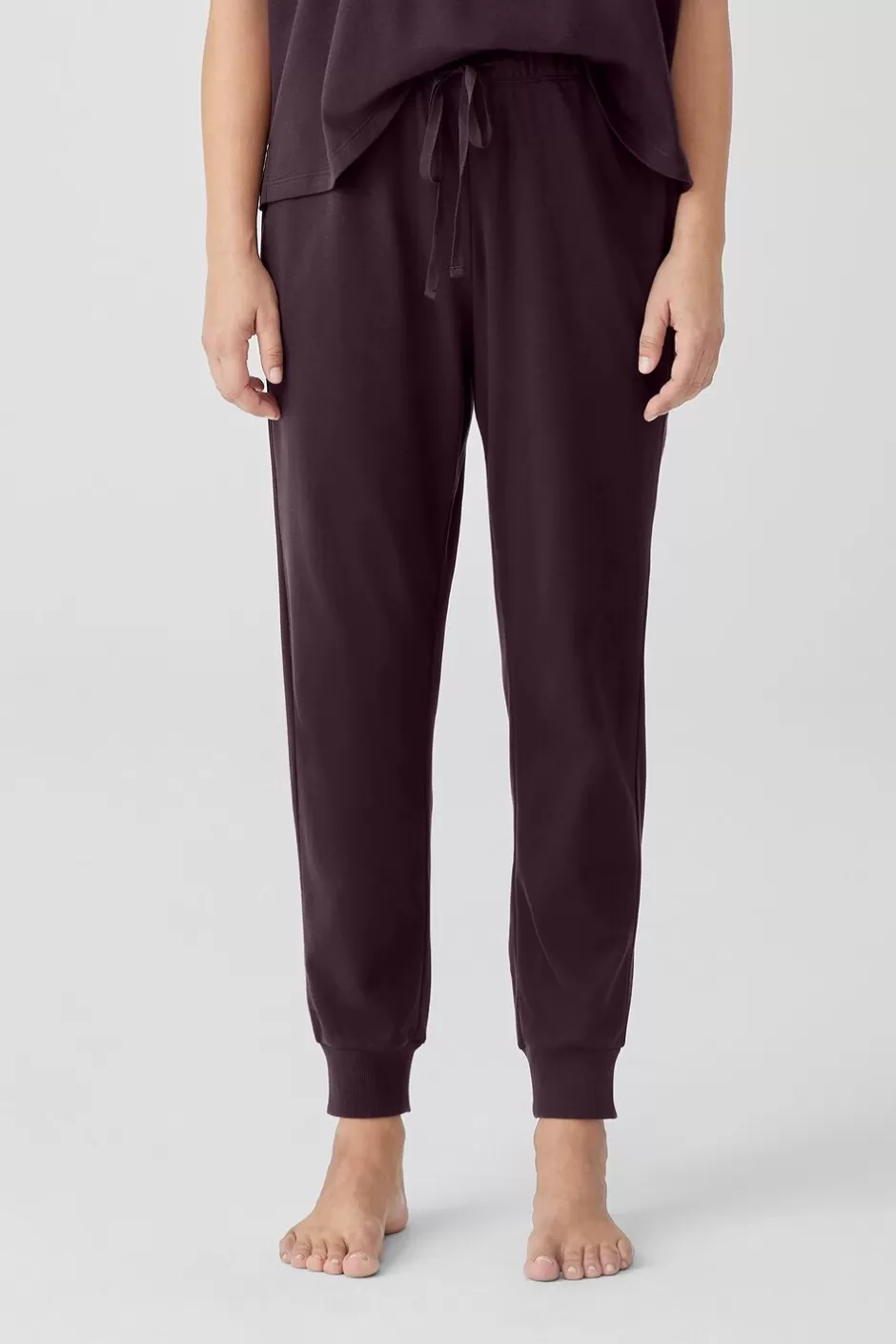 Organic Cotton InterlockJogger Sleep Pant-EILEEN FISHER Cheap