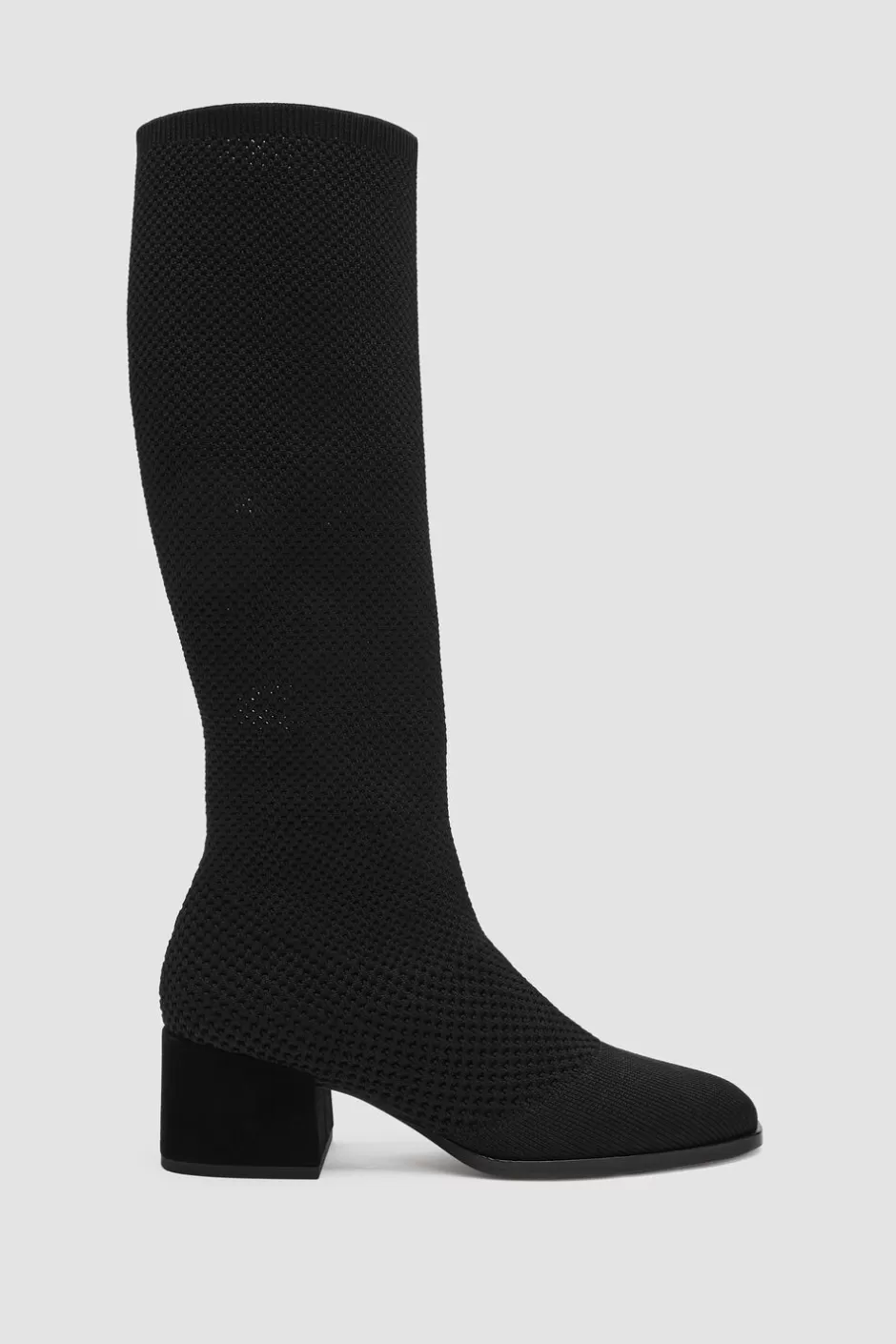 Paziz Crepe Recycled Stretch Knit Boot-EILEEN FISHER Online