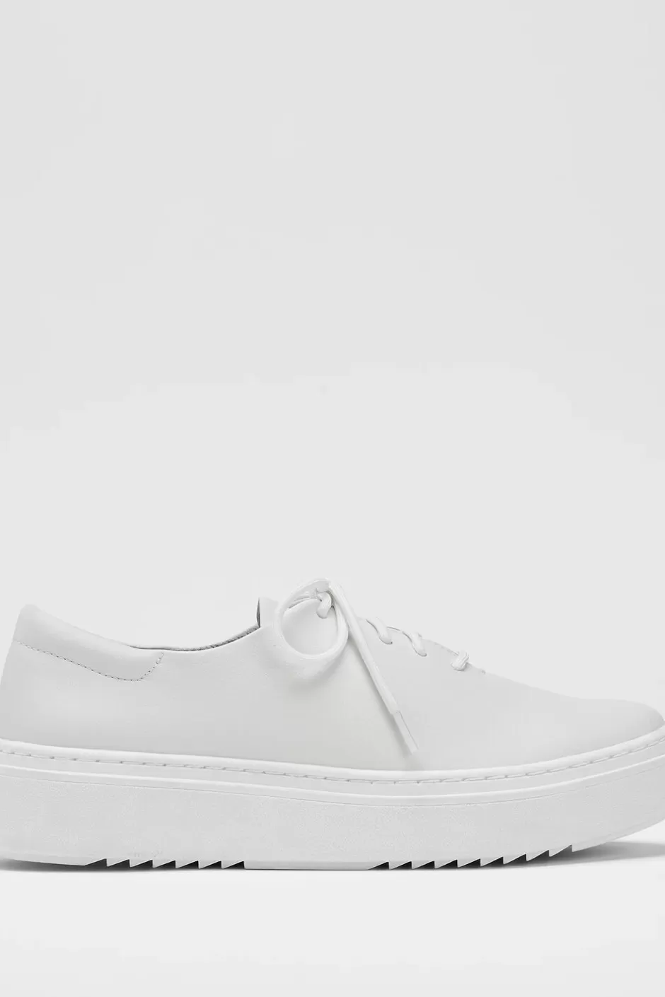 Penni Leather Wedge Sneaker-EILEEN FISHER Best