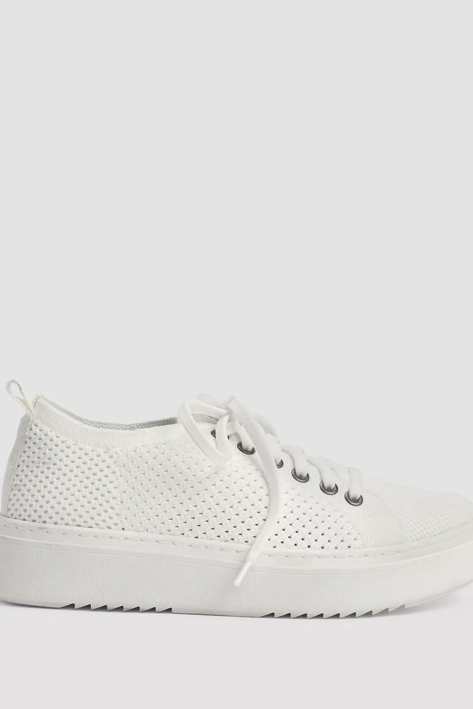 Peris Recycled Stretch Knit Wedge Sneaker-EILEEN FISHER Flash Sale