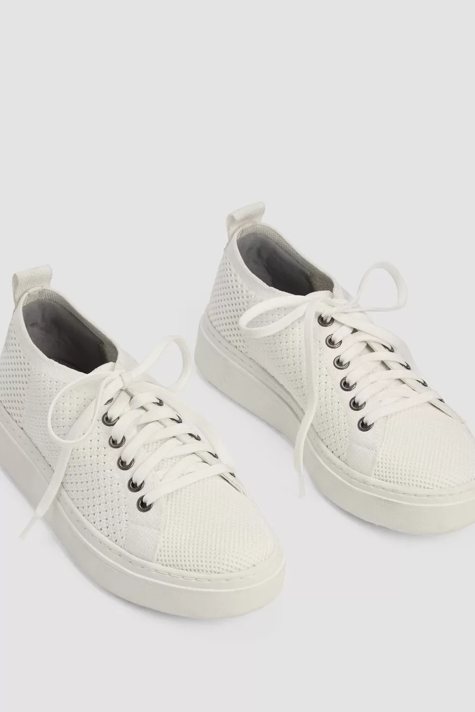 Peris Recycled Stretch Knit Wedge Sneaker-EILEEN FISHER Flash Sale