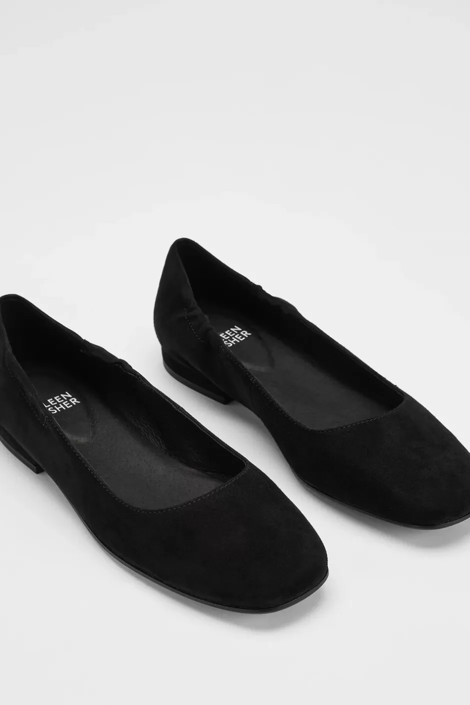 Selle Suede Ballet Flat-EILEEN FISHER Hot