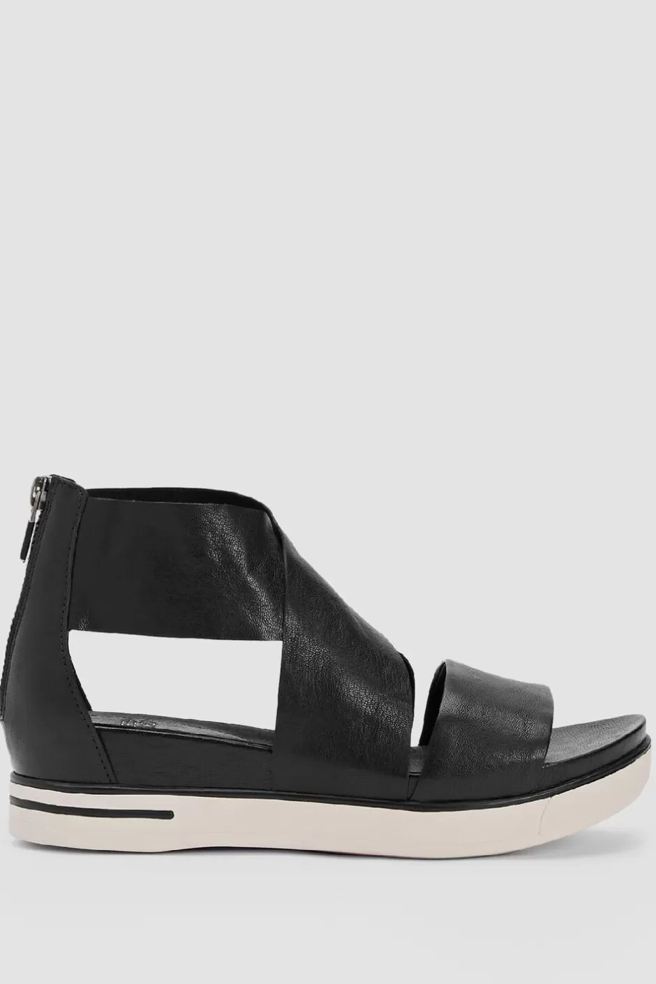 Sport Tumbled Leather Sneaker Sandal-EILEEN FISHER Outlet