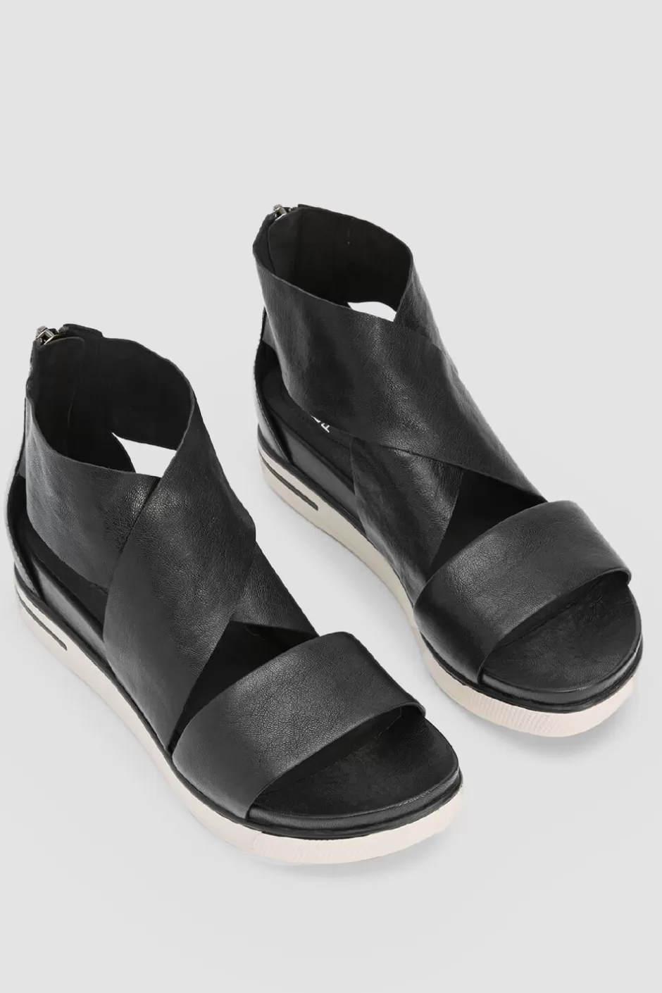 Sport Tumbled Leather Sneaker Sandal-EILEEN FISHER Outlet