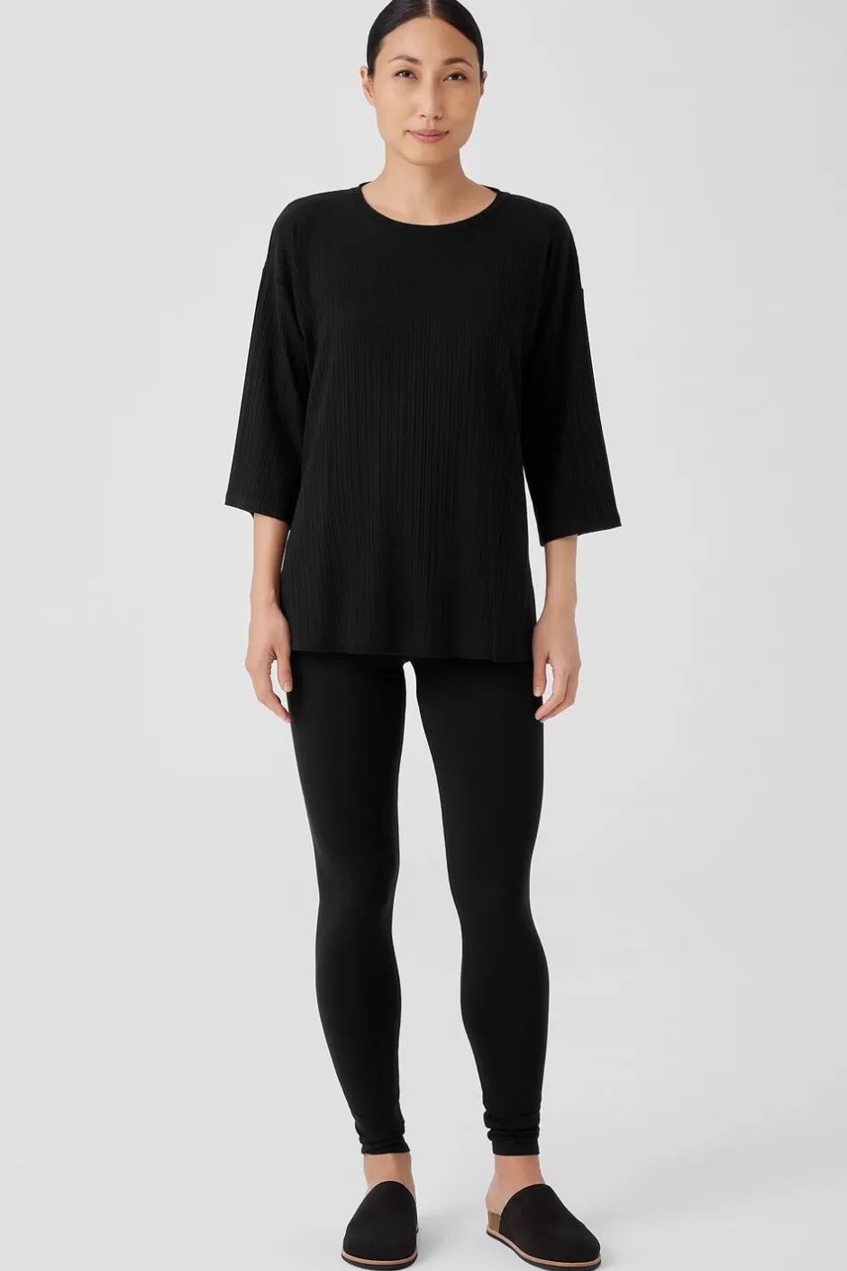 Stretch Jersey Knit Leggings-EILEEN FISHER Online