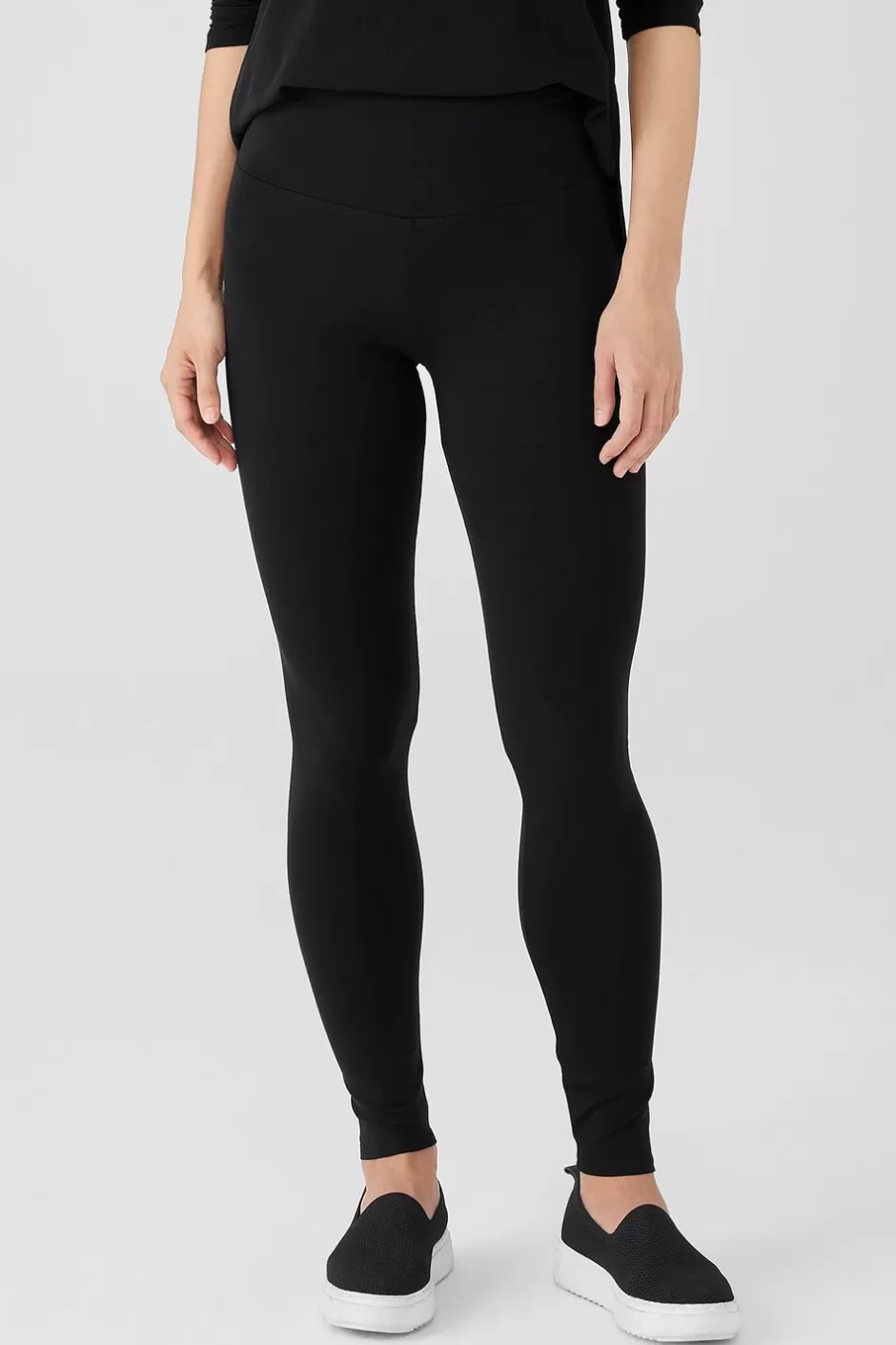 Stretch Jersey Knit Leggings-EILEEN FISHER Online