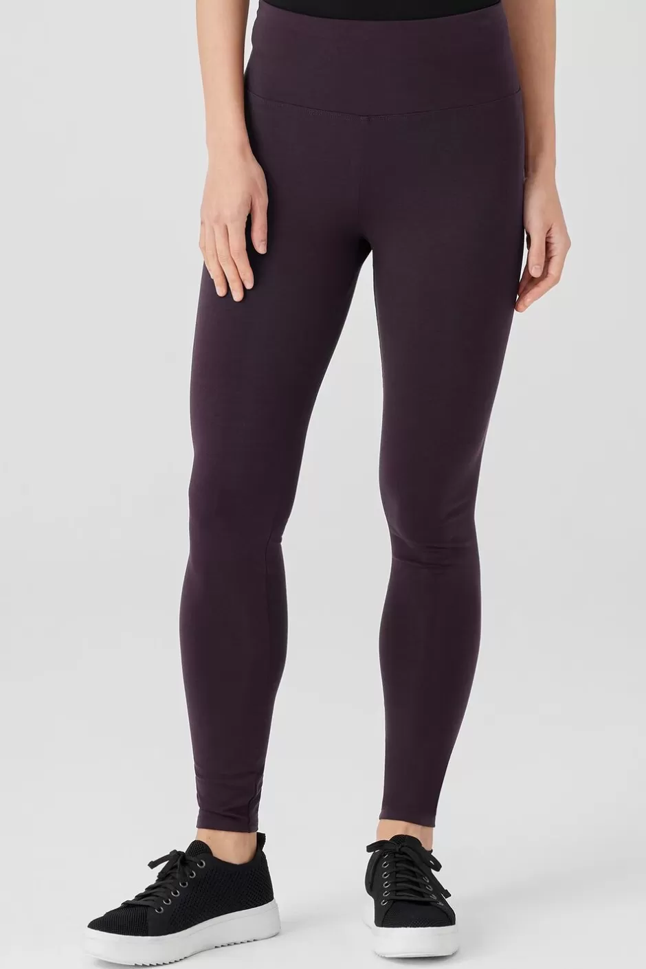 Stretch Jersey Knit Leggings-EILEEN FISHER Hot