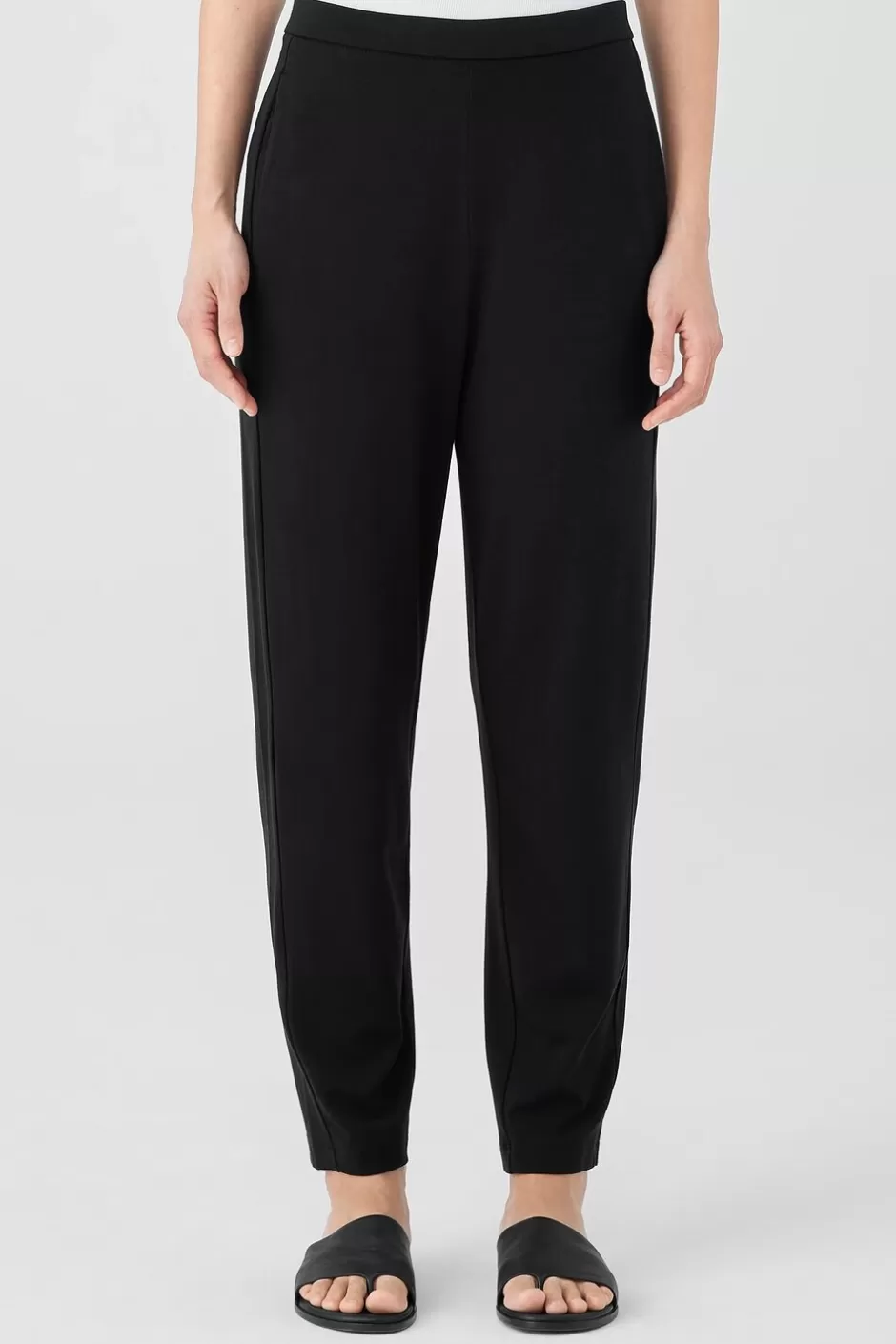 Stretch Jersey Knit Slouchy Pant-EILEEN FISHER Store