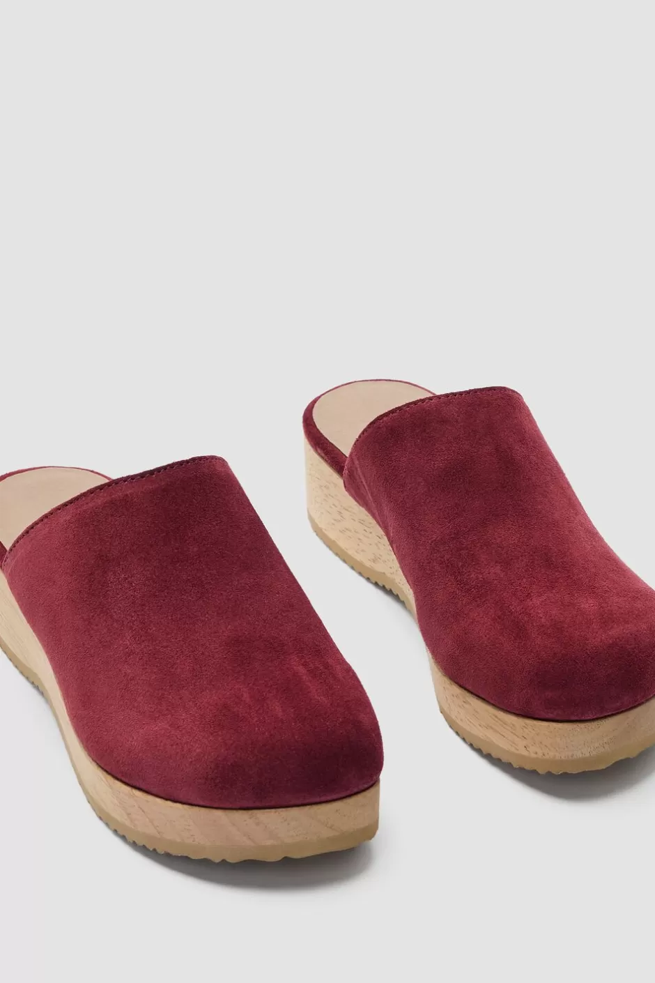 Suede Clog-EILEEN FISHER Fashion