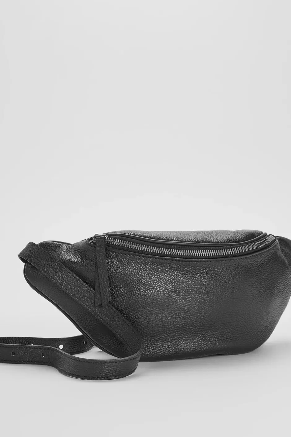 Textured Italian Leather Belt Bag-EILEEN FISHER Shop