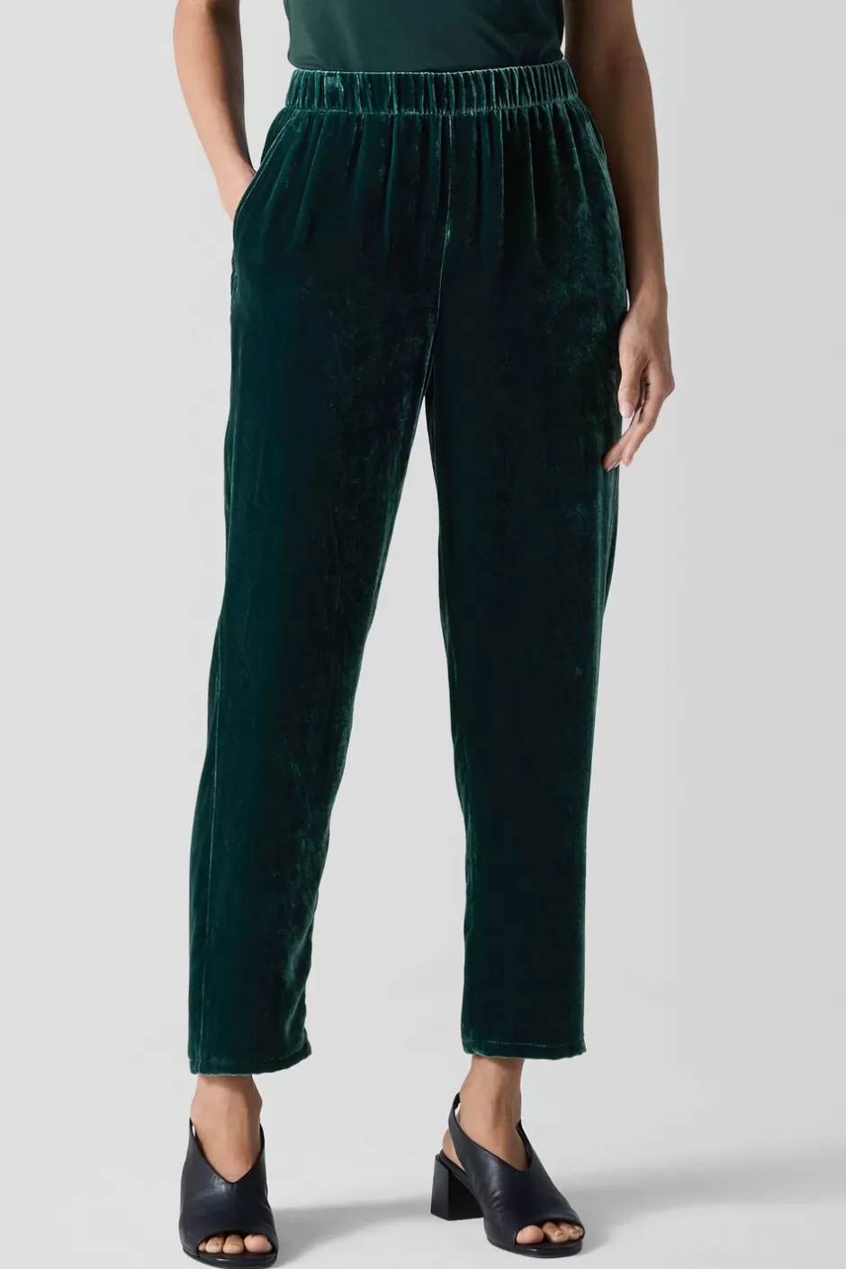 VelvetTapered Pant-EILEEN FISHER Flash Sale