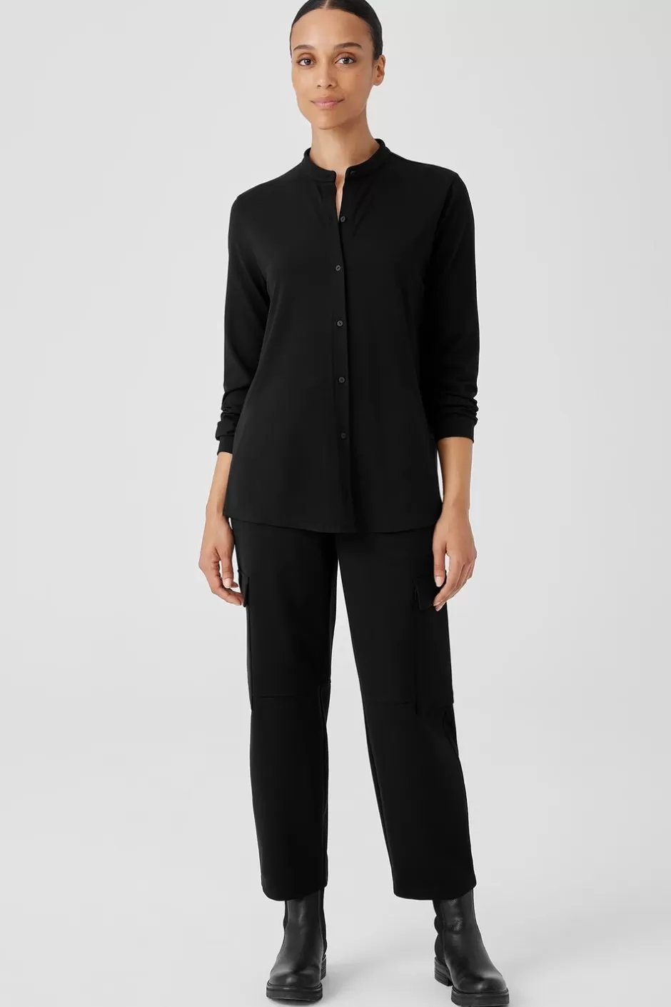 Washable Flex Ponte Cargo Lantern Pant-EILEEN FISHER Hot