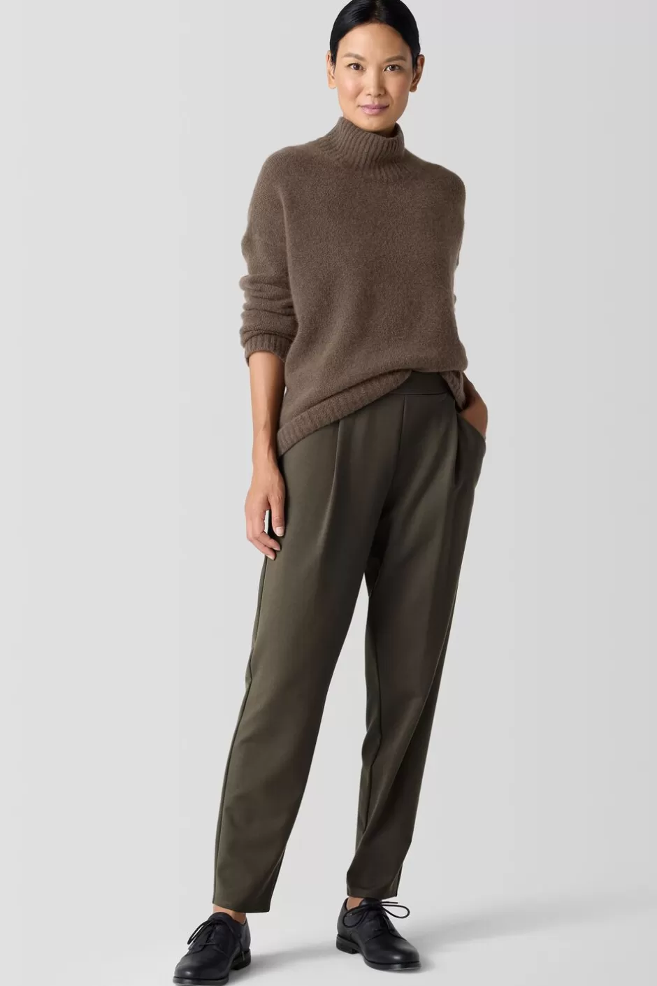 Washable Flex Ponte Carrot Pant-EILEEN FISHER Sale