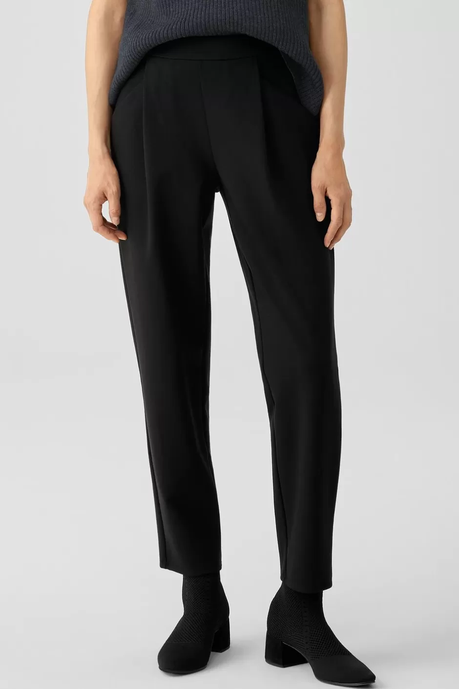 Washable Flex Ponte Carrot Pant-EILEEN FISHER Best Sale