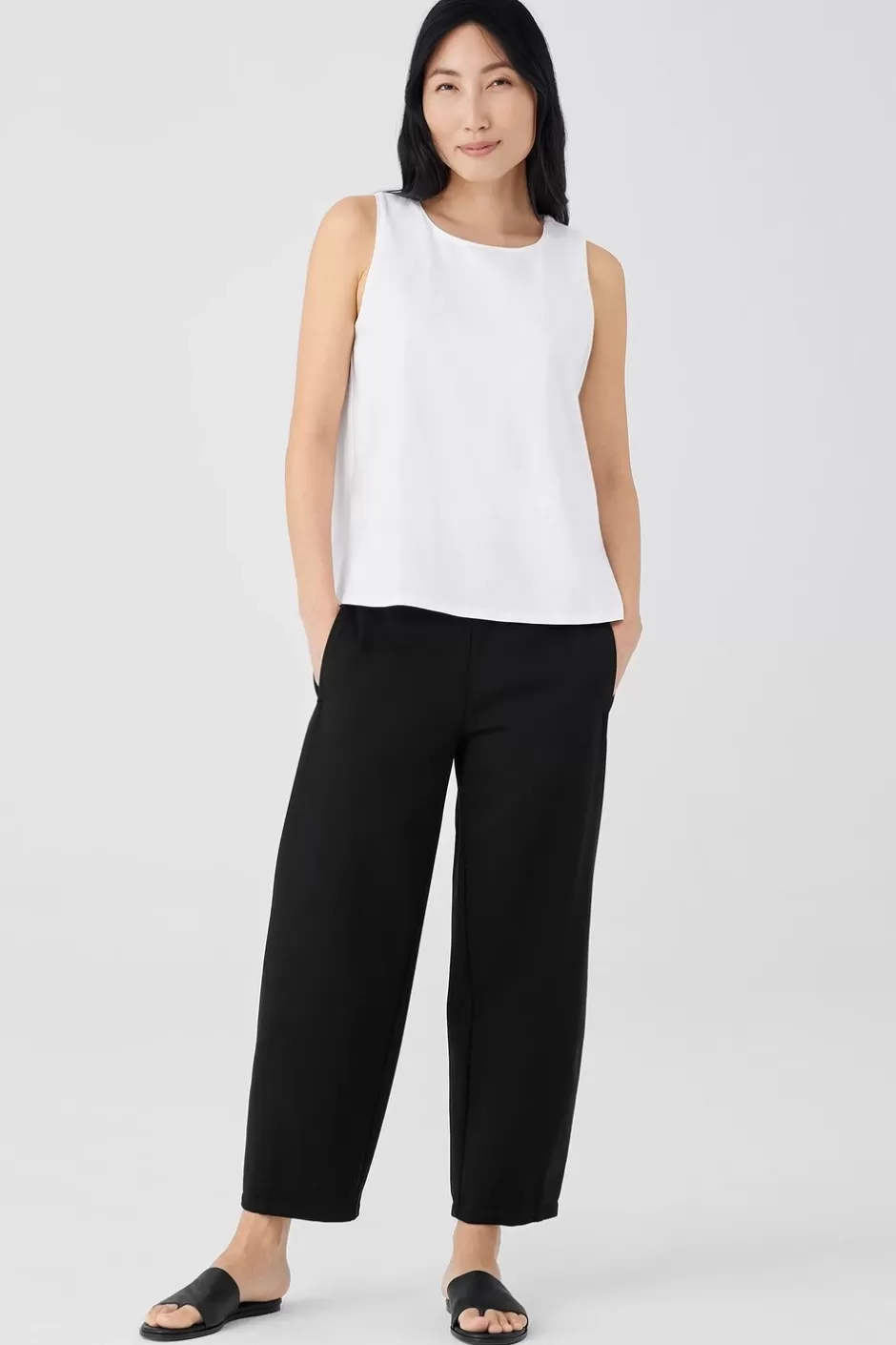 Washable Flex Ponte Lantern Pant-EILEEN FISHER Online