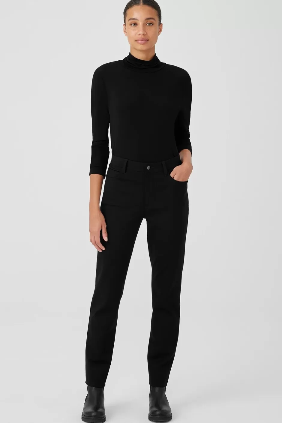 Washable Flex Ponte Slim Jean-EILEEN FISHER Flash Sale