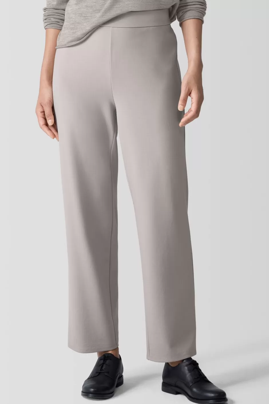 Washable Flex Ponte Straight Pant-EILEEN FISHER Store