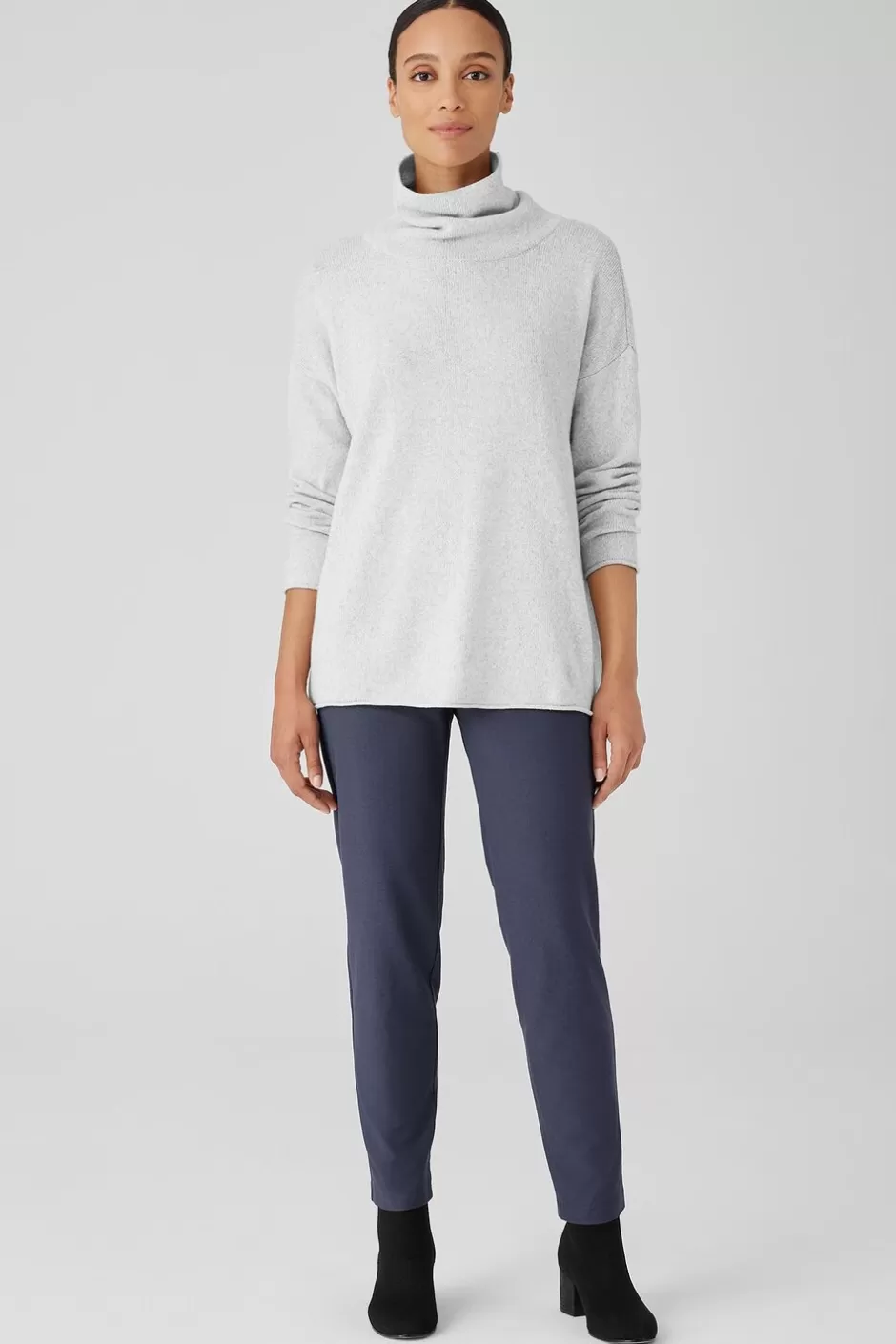 Washable Stretch Crepe Pant-EILEEN FISHER Sale