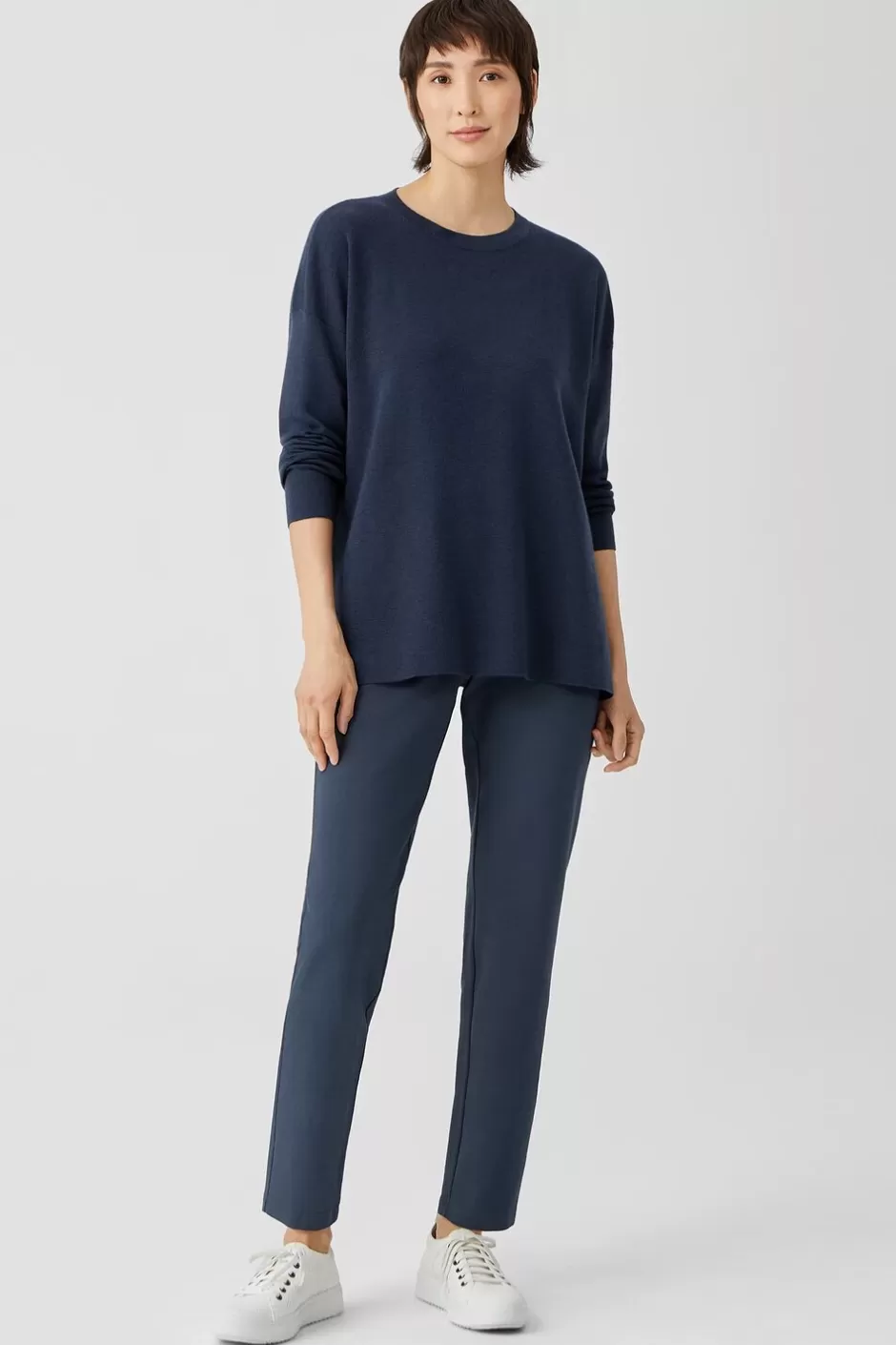 Washable Stretch Crepe Pant-EILEEN FISHER Cheap