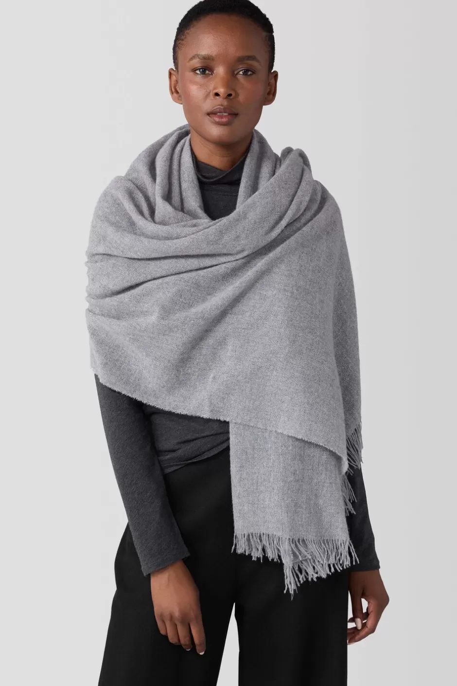 Wool Sparkle Scarf-EILEEN FISHER Hot