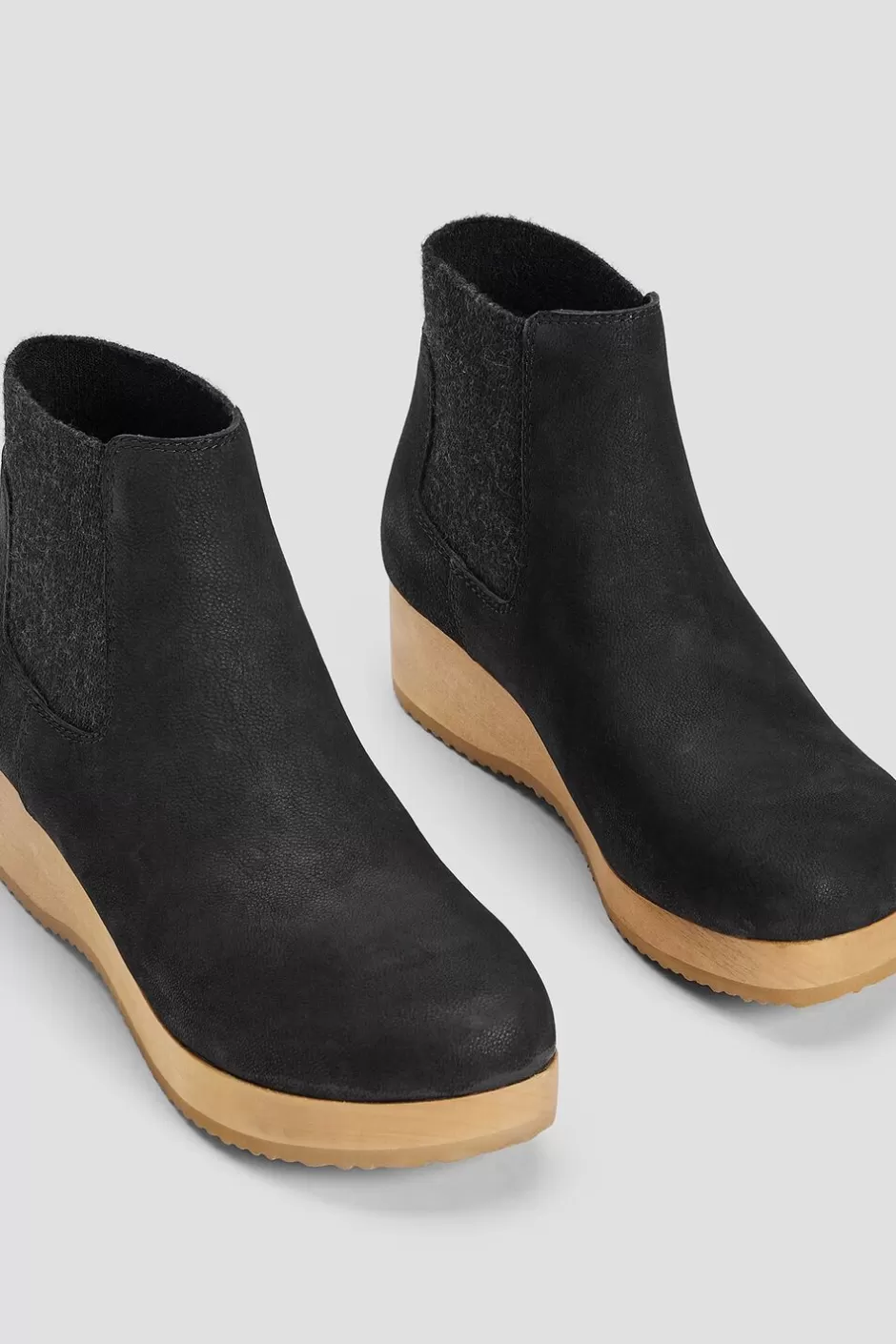 Words Oiled Nubuck Clog Bootie-EILEEN FISHER Best Sale