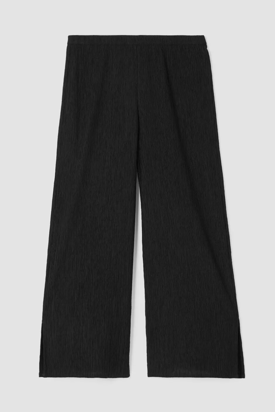 Woven Plissé Wide-Leg Pant-EILEEN FISHER Best